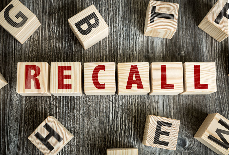 recall words made from blocks