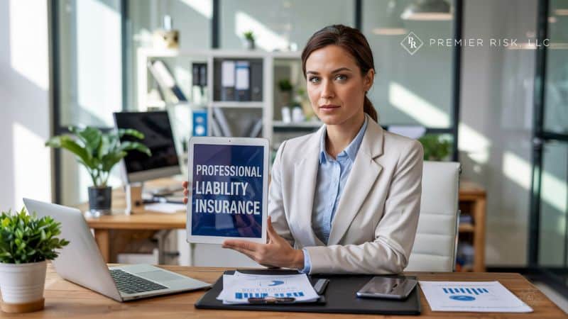 insurance agent explaining Professional Liability Insurance (1)